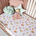 Load image into Gallery viewer, Poppy | Fitted Jersey Cot Sheet
