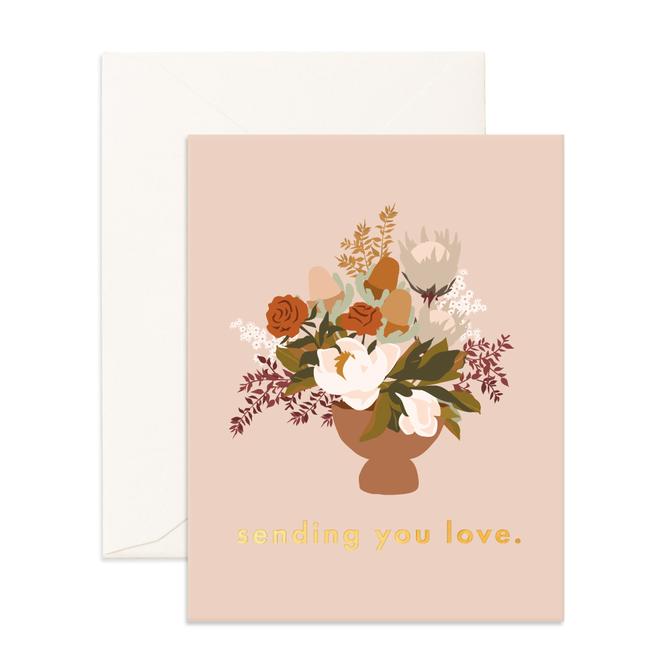 Sending Love Still Life - Greeting Card - Fox & Fallow