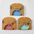 Load image into Gallery viewer, Misty Blue | Silicone Divider Dinner Set
