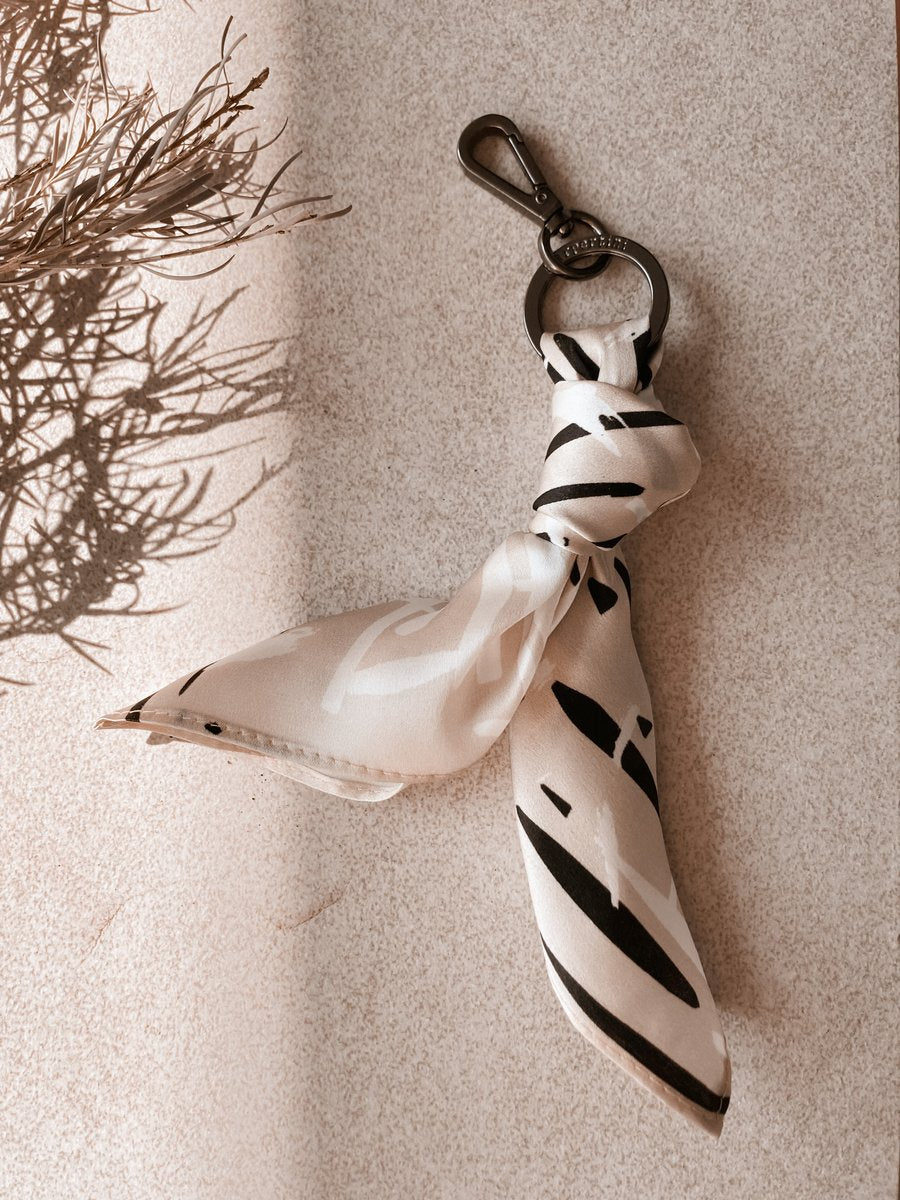 Sticks | 100% Silk Scarf Keyring - Harpertini