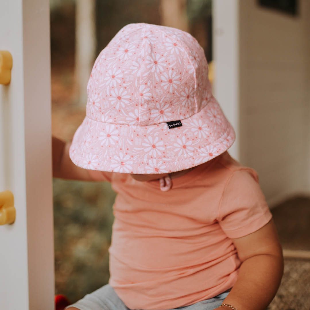 Toddler Bucket Hat - 'Daisy' Print - Bedhead Hats